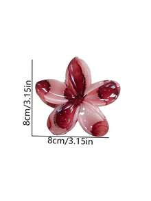 1 قطعة/6 قطع مشبك شعر بتصميم زهرة الأقحوان متعدد الألوان، مشبك شعر للنساء - مناسب لمختلف المواسم والمناسبات والأعياد والمهرجانات، مشابك شعر أنيقة، إكسسوارات شعر للشتاء، أزياء مشبك شعر