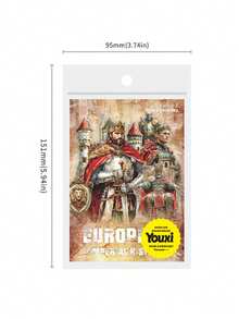 15 pezzi/confezione Adesivi vintage con personaggi della leggenda vichinga, case, paesaggi, figure carine, piante, decorazioni per scrapbooking, diari fai-da-te, forniture per la cancelleria