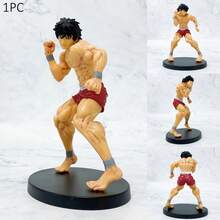 Baki动漫，Storm Toys ST系列1/12比例全关节可动人偶玩具，全新可动关节，肌肉格斗男，可拆卸衣服，动漫人偶模型，半马裕次郎玩具模型 - 彩色 - 查看 11