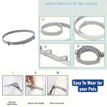 3 Pack Flea & Tick Collar – Large Dogs Over 18 Lbs, Long Lasting 8 Month Control - 3 Pack - 查看 2