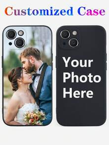 Customized Full-Coverage Anti-Fall Matte Soft Phone Case With High-Definition Photos, Compatible With IPhone 7P, XR, 11, 12, 13, 14, 15, 16 Pro Max, S22, S23, S24, S25 Ultra, A13, A14, A15, A16, A53, A54, A55, A56, A05, A04, Season Picks,2025phonecase