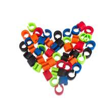 4pcs/Set ENLEE Bike Rear Fork Protective Rings Scratch-Resistant And Adjustable Bicycle Chainstay Protector Durable Rubber Bicycle Chain Protector With Nylon Cable Ties For Road And Mountain Bikes, Cycling Accessories - Multicolor - View 7