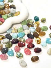 Octagonal Colored Resin Bead 14mm Cut Surface Scattered Bead Keychain Bracelet, Necklace, Headband DIY Jewelry Accessories