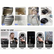 1pc 2500w-3000w High Power Handheld Steam Cleaner, 6 Adjustable Steam Levels, 15 Seconds Rapid Steam, Suitable For Tiles, Cars, Stoves, Glass And Other Surfaces That Can Be Sanitized With High Temperature Steam - Multicolor - View 5