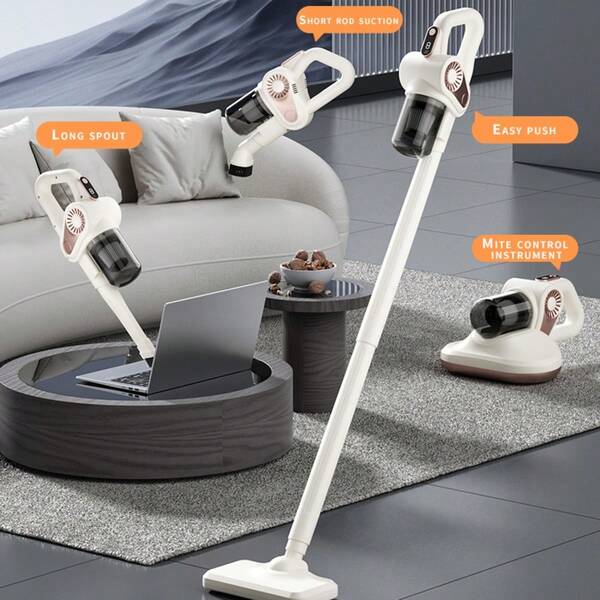 3-In-1 Cordless Vacuum Cleaner, Wireless Handheld Vacuum, Carpet Deep Cleaning Home Sweeping & Mopping Device, Front Suction Rear Mopping, Large Capacity Lithium Battery, Type-C Fast Charging, Upright Storage, Flexible Cleaning, Easy To Use, Essential For Home