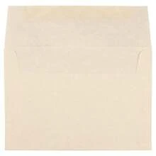 JAM PAPER A2 Parchment Invitation Envelopes - 4 3/8 X 5 3/4 - Natural  - 50/Pack-8742 - 多色3 - 查看 3