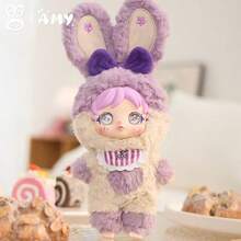 1pc Amy Sweet Little Chef Series Doll Box, Large Eyes Plush Doll, Home Decor Animal | Cute Animal Figurine | Charming Design, Suitable For Birthday, Collection, Surprise Gift, Valentine's Day, Christmas And Holiday Gifts (Hair Color, Eye Color And Eye Shadow Color Are Random, Style Will Be Shipped Randomly)