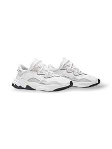 Adidas Ozweego Model Men Sneakers Sports Running Breathable Lightweight Sweat Absorption Versatile Solid Logo Easy To Wash Outdoor School Grey EE6464 - grey - View 2