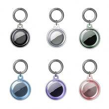 1pc Transparent Apple AirTag Protective Case - Full Coverage Waterproof Protective Shell Locator Anti-Lost Keychain Holder