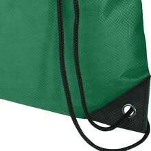 Generic Evergreen 5L Plain Drawstring Bag (Green) - Green - View 2
