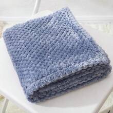 1pc Coral Fleece Pet Blanket, Soft & Breathable Lightweight Throw Blanket For Small/Medium Dogs And Cats, Suitable For Pet Bed, Sofa, Air Conditioning