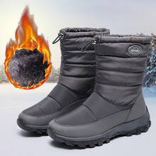 Women Snow Boots - Brown - View 3