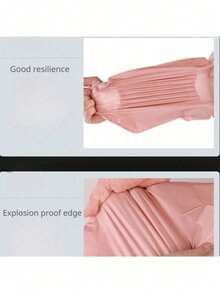 100 pièces/10 pièces Sac d'emballage épais et imperméable de couleur unie, sac multifonctionnel simple, convient pour le bureau, l'expédition et l'envoi, cadeaux d'anniversaire pour hommes, boîte de la Saint-Valentin, boîte cadeau pour hommes, cadeaux pour hommes, sacs cadeaux en vrac, sac cadeau bleu, Halloween, Thanksgiving, automne, festival des récoltes, Noël, Bienvenue à la rentrée des classes, automne