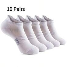 5/10 Pairs Of Sweat Absorbing Socks And Sports Socks
