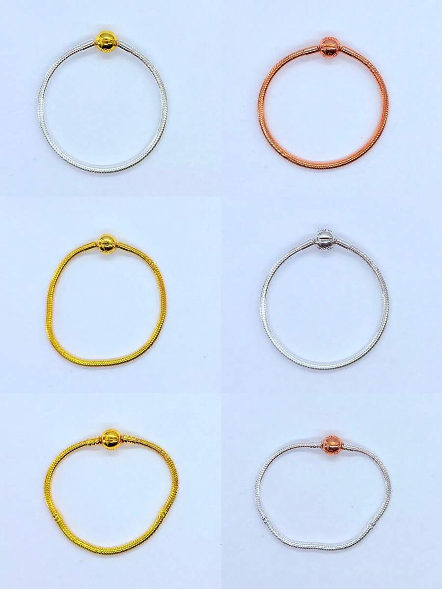 1 件时尚女士手链，适合 DIY 搭配，吊坠手链底座适合日常佩戴，完美的节日、生日礼物