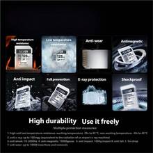 Thẻ SD Lexar, Thẻ nhớ máy ảnh, Thẻ lưu trữ máy ảnh DSLR 4K tốc độ cao, Dòng SilverPlus, BẠC 128GB, Tốc độ đọc 205MB/giây, Tốc độ ghi 140MB/giây, Thẻ SD - Bạc - Xem 7