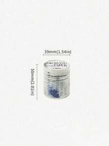 1 Rolle PET-Klebeband, wiederverwendbares dekoratives Collagematerial, Scrapbooking, Bastelmaterial, geeignet für Geschenke, Büro, Zuhause, Markierung, Beschriftung, Klassenzimmer, Unterhaltungsspielzeug, Schülerplaner, kreative Vintage-Deko-DIY