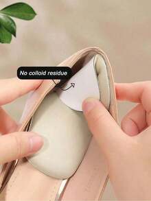 1 Paar weiche & bequeme rutschfeste Fersenkissen, geeignet für Schuhe eine Nummer größer, um das Verrutschen von High Heels zu verhindern, anwendbar für Lässig Schuhe und High Heels