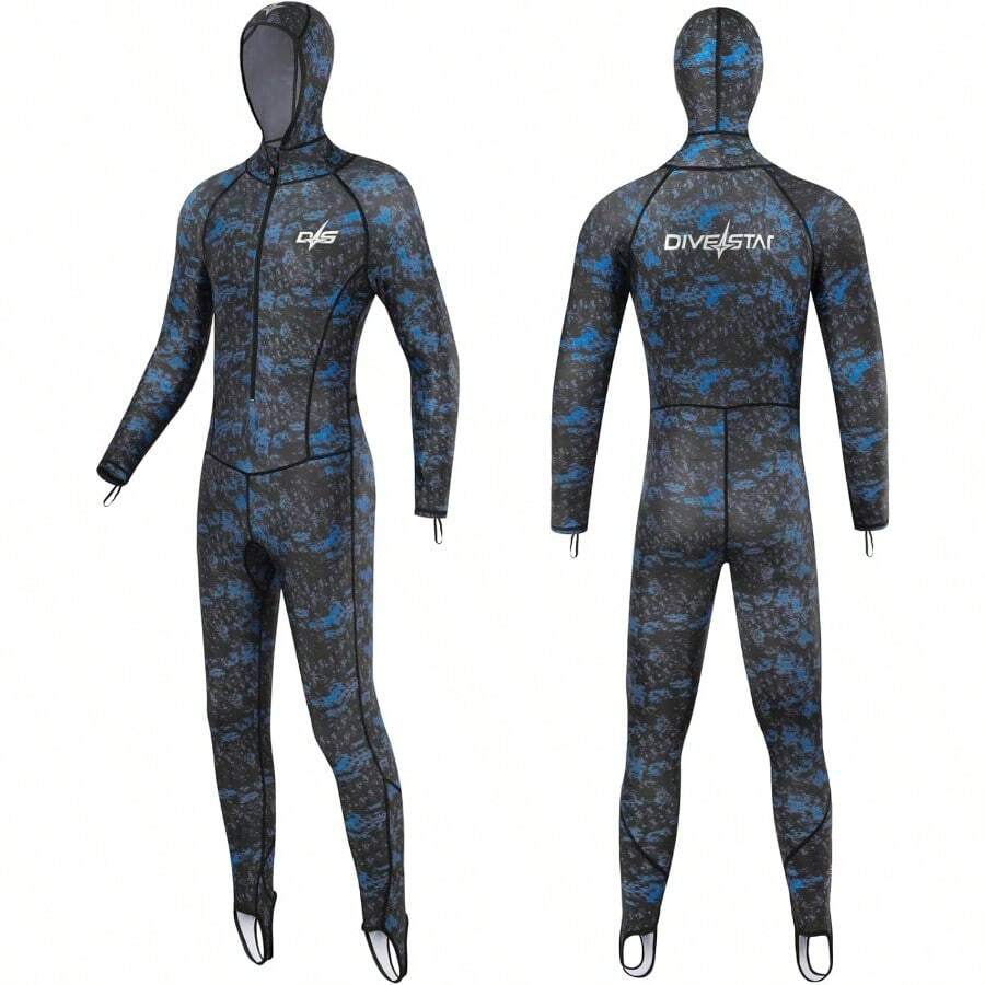 Men Women Full Body Scuba Rash Guard Swimwear WetsuitLong Sleeve UV Protection Swimsuit Surfing Swimming Diving Snorkeling Suits For Water Sports