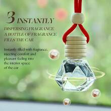 1 Car Air Freshener, Home Indoor Living Room Air Freshener, Car Air Freshener, And Car Air Freshener Pendant, Emitting A Comfortable Fragrance That Lasts Without Any Unpleasant Odors, Helping You Maintain A Good Mood. Suitable For Cars, Homes, Bedrooms, Wardrobes, Elevators, Hotels, And Indoor Spaces, The Refreshing Fragrance Is Unforgettable, Making It An Ideal Choice For Valentine's Day Gifts, Christmas Gifts, Holiday Gifts, And Birthday Gifts