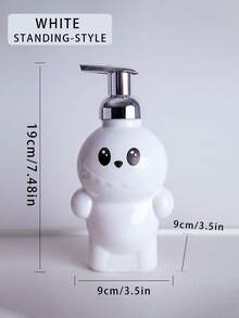 500ml Cartoon Hand Wash Refillable Bottle, Bathroom Shower Gel, Shampoo, Lotion Dispenser Pump Bottle