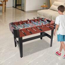 Foosball Table - Reddish Brown - View 9