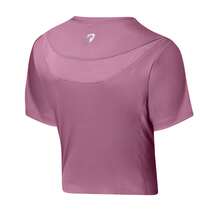 Hy Womens/Ladies Synergy T-Shirt (Grape) - 95% Polyester/5% Nylon - (BZ4664) - Purple - View 3