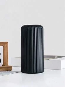 1 pièce Vase en plastique composite incassable, vase de table simple de 7,8 pouces de haut pour fleurs séchées, décoration de fleurs artificielles, décoration de maison, décoration de bureau, convient pour centres de table de mariage, décoration de pièce, vase à fleurs, vase en verre