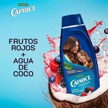 Caprice Shampoo Naturals Frutos Rojos y Agua de Coco 760 ml. Fragancia Vegana con Ingredientes Naturales de Larga Duración e Inspirada en la Naturaleza. Cabello Brillante con un Aroma Agradable - Agua de coco - Ver 8