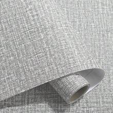 1 rollo de papel tapiz autoadhesivo y removible de PVC gris, fácil de aplicar, adecuado para cocina, dormitorio, sala de estar, encimera, decoración y renovación de muebles