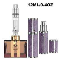 1 件奢华优雅便携式迷你可填充雾化器，底部填充设计，香水喷雾瓶，旅行香水瓶可填充，您的旅行和商务必需品