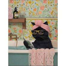 Juego de pintura de diamantes DIY con múltiples patrones de animales de dibujos animados y hermosos paisajes, pintura de diamantes completa, que ofrece una creatividad de regalo única para amigos y familiares, que consta de 1 patrón de 30x40cm y 24 patrones de 20x20cm