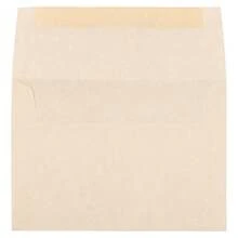 JAM PAPER A2 Parchment Invitation Envelopes - 4 3/8 X 5 3/4 - Natural  - 50/Pack-8742 - 多色17 - 查看 3