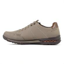 Pegada Gold Men's Zipper Sneakers 100% ORIGINAL With INVOICE And WARRANTY - BEGE / MARROM - 查看 2