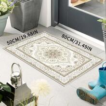 Luxury Carpet - Suitable For Living Room, Bedroom, Dining Room, Office, Vintage Bohemian Style Home Decor Carpet, Non-Slip Washable Polyester Rug