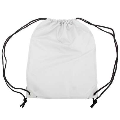 Shugon Stafford Plain Drawstring Tote Bag 13 Litres (White)