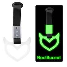 JDM Color Car Safety Warning Handle Ring, Train Bus Handband, Drift Belt, Charm Heart Shaped Front Tow Hook, Car Design Suitable For Racing, Train Bus Handband Design, Drift Charm Belt, Drift Car Warning Car Trailer Belt, Car Warning Trailer Belt, Pendant Decoration - one-size - View 10