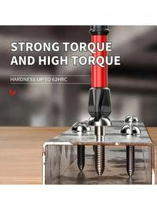 Magnetic Non-Slip Drill Bit Set, Multiple Sizes: S2 Steel & Impact Drill Bits, Suitable For Electric & Manual Drivers, Non-Slip Magnetic Drill Bit Set