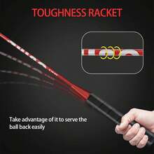 Raquetas Bádminton Set 4 Unidades Livianas Duraderas Ideales Juegos Familiares - 1 - Ver 2