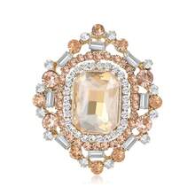 1 PC New Fashion High-End Light Luxury Brooch. Suitable For Shirts, Dresses And Sports Jackets, It Is An Ideal Choice For Commuting, Dates And Parties, Elegant And Unique. - 藍色 - 查看 3