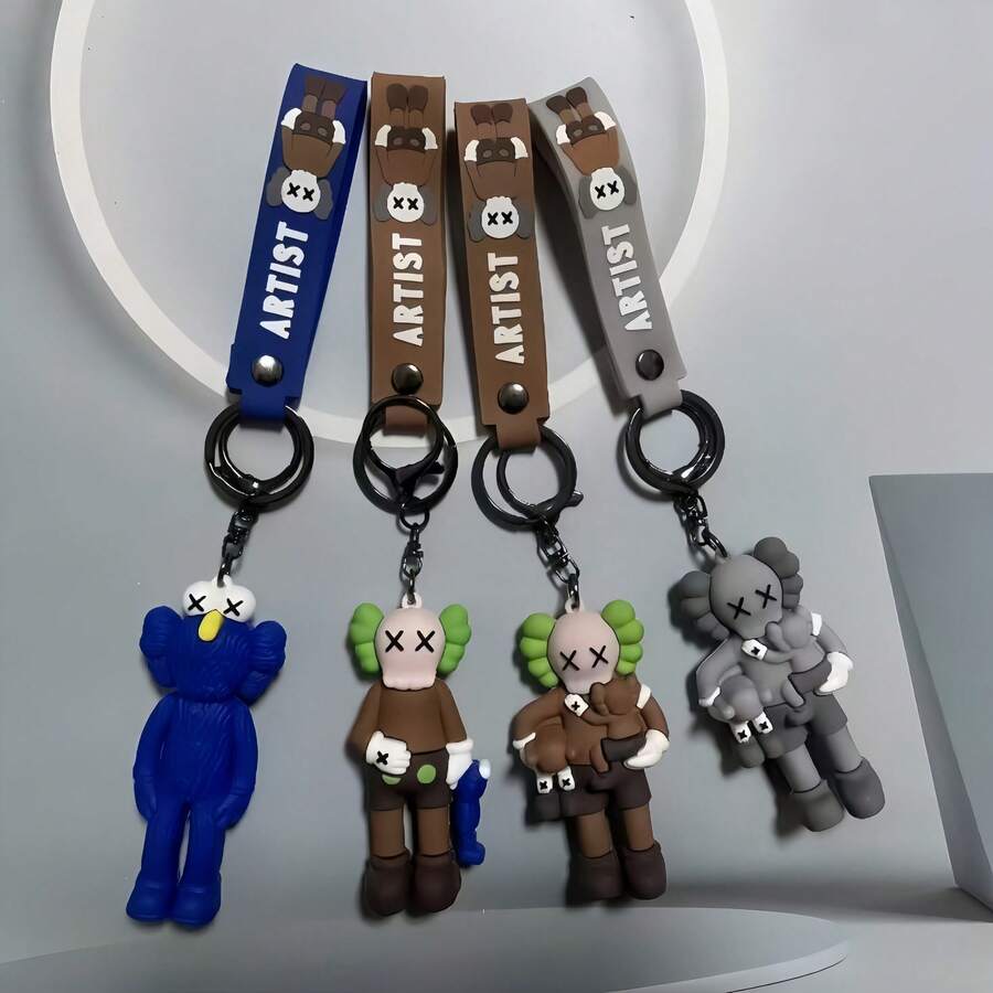 1 pièce Porte-clés  - Pendentif de mode, pendentif de sac, nouveaux ornements personnalisés de couple , poupée porte-clés, pendentif de sac, cadeau pour les amis