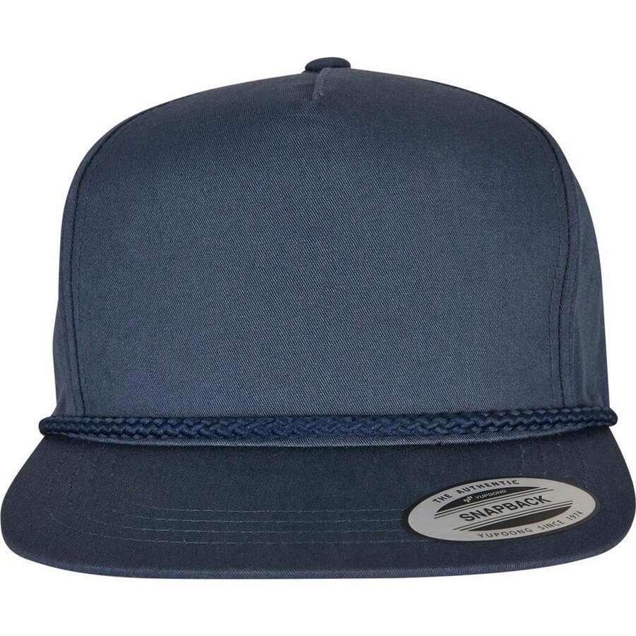 Poplin Golf Cap (Navy) - Navy Blue - View 1