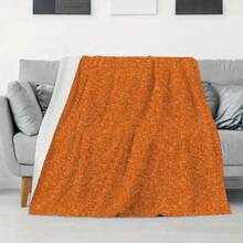 Piece Bright Orange Pumpkin Flannel Blanket - Super Soft All-Season Multi-Purpose Sofa, Camping Travel And Gift - Machine Washable Cozy Home Decor, Simple Elegant Design, Thick Plush Texture, Versatile Shawl/Blanket: Durable, Comfy, Breathable, Easy-Care. Multi-Use: Bed/Sofa/Camp/Travel/Office/Car/Desk. Events: NY/V-Day/Fall/StPats/Halloween/Tgiving/Xmas/Solstice/Easter/Mom&Dad/July4/LaborDay. Patterns: Cheetah/Stripe/Plaid/Houndstooth/Geo/Animal/Botanical/Abstract/US Flag/Holiday Plaid. Types: Throw/Stitch/Hand-Stitched/Thermal/Flannel/Microfiber/Bamboo. Fringe/Tassels/Poms. Fabrics: Sherpa/Chunky/Cable Knit. Features: All-Season, Light Warmth, Anti-Pilling, Gift-Wrap. - Nhiều màu - Xem 5