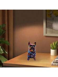 قطعة واحدة - تمثال بلدوج - نحت كلب من الراتنج لديكور المنزل والمتجر، هدية مثالية لعيد الميلاد ورأس السنة (قد تكون بعض الأجزاء عشوائية)، ضروريات العطلات، الخريف، ، عيد الميلاد، الكرنفال، اليوم الوطني، الخريف، عيد الاستقلال (سيتم شحن نمط عشوائي)