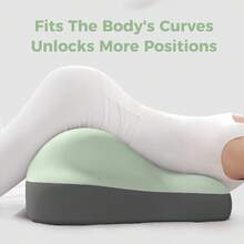 [Christmas Season]Discreet Wedge Pillow For Couples - Memory Foam Seat Cushion, Couples Butt Cushion For Pregnant Women For Sitting And Lying - 綠色 - 查看 1