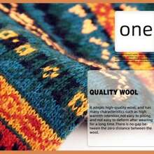 Stacking Socks Autumn And Winter Camouflage Bohemian Thicken