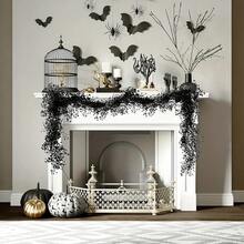 2/1pc 64.9in Artificial Fall Wreaths, Greenery Ivy Wreaths, Hanging Fake Plants & Ferns - Vibrant Autumn Hues, For Halloween Thanksgiving, Indoor Outdoor Home Garden Wedding Farmhouse, Mantel Table Centerpieces, Fall Halloween Home Room Decor, Room Decor, Home Decor, Birthday Decor, Party Decor, Wedding Decor, Wedding, Artificial Plants, Fall Decor