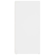 Aparador Larryhot Blanco 160x36x75 cm Madera de ingeniería, duradera, fácil de montar, ideal para la decoración del hogar