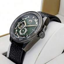 Orient Men's Automatic Watch Classic Black Dial Leather Strap Dress Watch RA-AR0201B10B/RA-AR0202E10BRA-AR0203Y10B