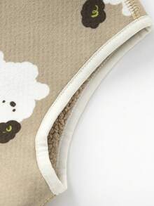 Balabala 2025秋冬儿童双面背心，男童女童羊羔绒外套